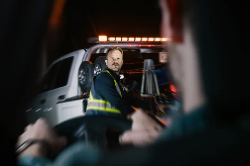 Tow truck driver