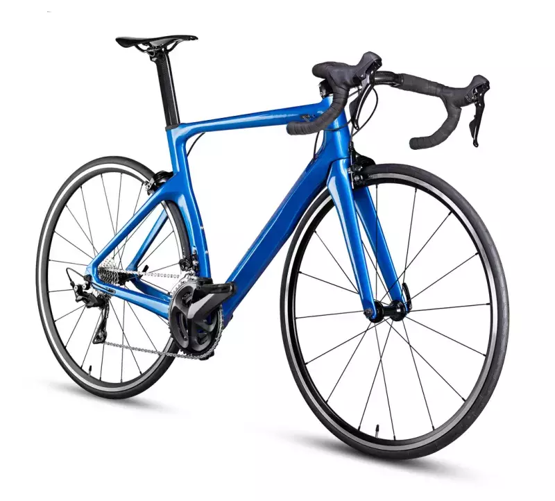 Blue Black Road Bike Bicycle