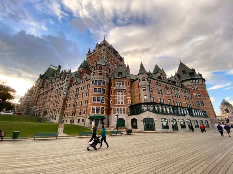 Chateau Frontenac Megan Johnson