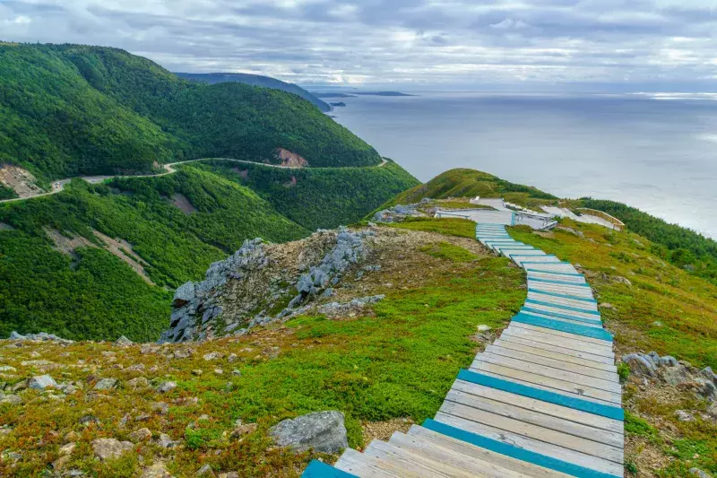 Skyline trail, in Cape Breton Highlands National Park