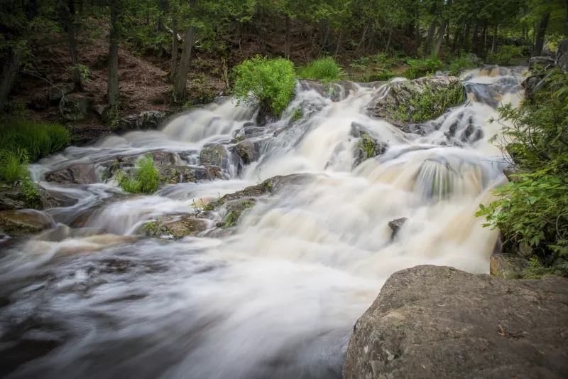 Duchesnay Falls in North Bay, Ontario 3