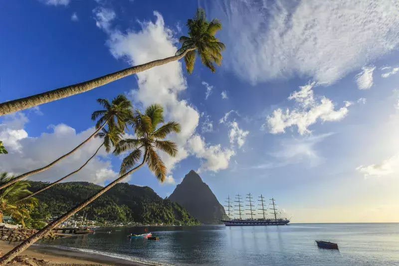 Soufrière Bay, Saint Lucia