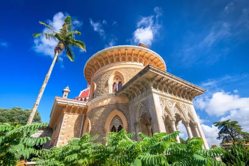 Monserrte Palace in Sintra, Portugal